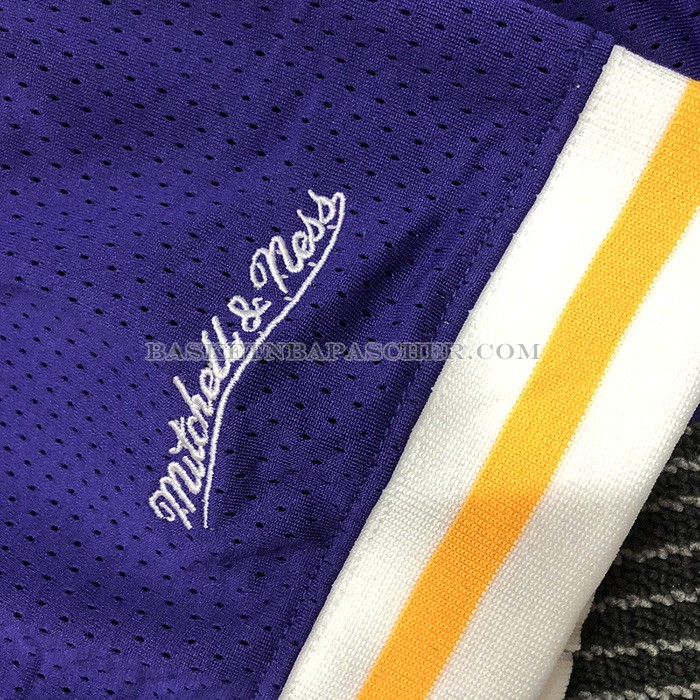 Maillot Manche Courte Los Angeles Lakers Kobe Bryant NO 8 Volet